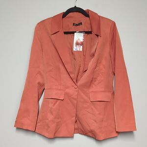NWT Prettygarden Orange Blazer